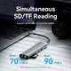 Док-станция Vention USB3.2 Type-C Hub 9-in-1 HDMI 60Hz USB 3.0x2 RJ45 SD TF 3.5mm PD 100W (TGVHB) - изображение 5