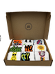 Набір високих бавовняних шкарпеток з написами COOL SOCKS Street Words Cotton High Collection (9 пар) білий з кольоровими написами та принтами розмір 38–42 - изображение 2
