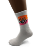 Набір високих бавовняних шкарпеток з написами COOL SOCKS Street Words Cotton High Collection (9 пар) білий з кольоровими написами та принтами розмір 38–42 - изображение 4