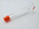 Трубка стеклянная термастойкая oil pipes " Cristal Drift " 100 мм. (красная) - изображение 7