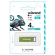 Флеш-накопичувач Wibrand USB 2.0 Chameleon 4Gb Light Зелений - изображение 2
