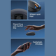 Манипулятор мышь беспроводная Baseus F01A Wireless Mouse Frosted Gray - изображение 5