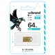 Флеш-накопичувач Wibrand USB 2.0 Hawk 64Gb Золотистий - изображение 2