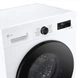 Стиральная машина LG фронтальной загрузки, 7 кг, 1200 об/мин, класс энергоэффективности A, 44 см, с дисплеем, функцией пара, инверторный двигатель, белая (629112) - изображение 3
