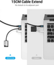 Адаптер Vention USB External Sound Card 0.15M Gray Metal Type (CDKHB) - изображение 7