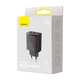 Сетевое зарядное устройство Baseus Compact Quick Charger 2U+C 30W EU Black - изображение 2