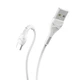 Кабель HOCO X37 USB to Type-C 3A, 1m, PVC, PVC connectors, White - зображення 3