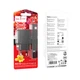 Мережевий зарядний пристрій з кабелем HOCO CS24A Puerto single-port PD25W charger set (C to C)(EU) Black - зображення 2