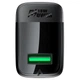 Мережевий зарядний пристрій з кабелем ACEFAST A90 QC18W GaN single USB-A charger set (P3) (EU) Black - зображення 4