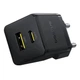 Сетевое зарядное устройство Baseus Palm Fast Charger C+U 20W EU Cluster Black - изображение 5