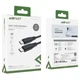Кабель ACEFAST C3-03 Type-C to Type-C 3A, 60W, 1.2m, TPE, TPE connectors, Black - изображение 2