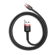 Кабель Baseus Cafule Cable USB For Micro 2.4A 1m Red+Black - изображение 5