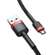 Кабель Baseus Cafule Cable USB For Micro 2.4A 1m Red+Black - изображение 6