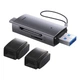 Кардрідер Baseus Lite Series USB-A & Type-C to SD/TF Card Reader Grey - зображення 6