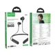 Бездротові спортивні навушники HOCO ES75 Niya neck-hanging BT headset Black - зображення 2