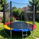 Детский уличный батут с сеткой и лестницей Just Fun 312 см multicolor - изображение 2