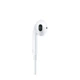 Навушники EarPods 3.5 мм білі з мікрофоном та контролером для прослуховування музики - зображення 4