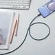 Кабель Baseus Type-C до Type-C 100W 1 м чорний для швидкого заряджання та передачі даних - зображення 7