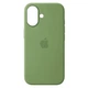 Чохол силіконовий Silicone Case із MagSafe для iPhone 17 захисний TPU зелений - зображення 2