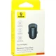 Автомобільний зарядний пристрій Baseus Tiny Star Mini 30W 2 USB чорний USB Type-C для швидкого заряджання - зображення 3