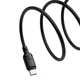 Кабель Baseus Type-C до Type-C 100W 2 м чорний для заряджання та передачі даних - зображення 5