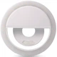 Светодиодное кольцо 3 Вт диаметр 8 см USB microUSB белое для смартфона Selfie Ring Light RK-12 - изображение 4