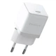 Зарядное устройство Baseus Palm 20W USB Type-C белое для быстрой зарядки Quick Charge 3.0 один порт - изображение 3