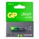 Батарейки GP ULTRA PLUS ALKALINE 1.5V AAA LR03 лужні 4 шт. - зображення 2
