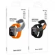 Смарт-годинник Hoco Y42 Ultra Smart Watch Call Version чорний 2.01 дюйма Bluetooth 5.3 пульсометр крокомір IPX6 - зображення 4