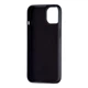 Чехол Leather Case с MagSafe для iPhone 14 кожзам черный с защитой от брызг - зображення 3