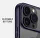 Чехол силиконовый Ductil Metallic Edge с MagSafe для iPhone 17 Pro защита камеры черный - изображение 5