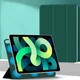 Чехол-книжка Smart Case силиконовый для iPad 10 10.9 2022 iPad 11 11 2025 защитный темно-зеленый с подставкой - изображение 7