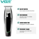 Тример VGR V-030 Black потужність 5 Вт акумулятор 1000 мАг USB для стрижки волосся 0.2-5 мм 5 насадок - зображення 7