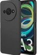 Чохол силіконовий Graphite для Xiaomi Redmi A3 чорний із захистом від ударів - зображення 4