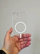 Прозорий силіконовий чохол Clear Case із MagSafe для iPhone 17 захист камери білий - зображення 6