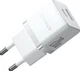 Мережевий зарядний пристрій Baseus Palm 20W USB Type-C USB Type-A білий - зображення 2