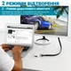 Видео адаптер, конвертер 3в1 с Mini DisplayPort на HDMI/VGA/DVI разъемы Addap MDPA-02Mix, 4K / 1080P (0320) - изображение 6