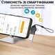 Двойной OTG адаптер USB 3.0 на Type-C + MicroUSB, переходник для смартфона/ноутбука Addap UA2MIX-01, 5 Гбит/с (0124) - изображение 3