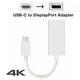 Адаптер USB-C to HDMI 4K (3840×2160) — переходник Type-C to HDMI, Plug and Play, алюминиевый корпус - изображение 2