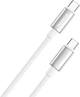 Кабель Colorway Type-C - Type-C (zinc alloy braided) (PD Fast Charging 100W) 5А 2м White (CW-CBPDCC099-WT) - изображение 2