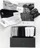 Чоловічі шкарпетки Calvin Klein розмір 41-45 білі, чорні та сірі в подарунковому боксі 30шт - изображение 2