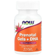 Пренатальный комплекс с ДГК NOW Foods "Prenatal Gels + DHA" витамины и минералы для беременных и родивших женщин (90 гелевых капсул) - изображение 1