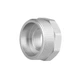 Футорка латунна Thermo Alliance Forte 1 1/2"×3/4" НВ, посилена, нікельована, PN40 - зображення 1