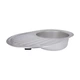 Кухонна мийка Brinex 7750 0,8 мм Satin (BRIN7750SAT08) - зображення 4