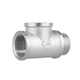 Трійник латунний Thermo Alliance Forte 3/4" (В×В×Н), посилений, нікельований, PN40 - зображення 1