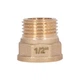 Футорка (перехідник) латунна Thermo Alliance Standart 1/2" × 1/2" ВН, під ущільнювач, PN25 - изображение 4