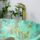 Умивальник (раковина) VBI PARMA MARBLE GREEN MATT накладний - изображение 5