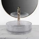 Умивальник (раковина) REA CRISTAL 35 LIGHT GREY накладний - изображение 6