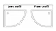 Душовий піддон REA LOOK 80x100 L WHITE - изображение 4