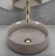 Умивальник (раковина) REA SAMI BEIGE SHINY накладний REA SAMI BEIGE SHINY - зображення 2
